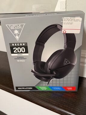 Turtle Beach Recon 200 Gen 2 Wired Gaming Headset - Black